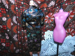 brocade dress coat bk